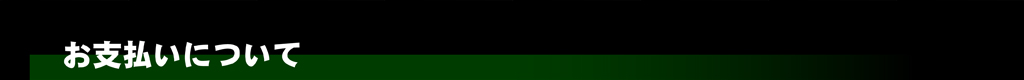 お支払いについて
